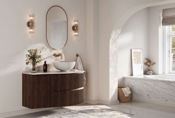 Calypso Brecon Fitted Bathroom Furniture in Shorewood