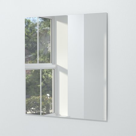 Calypso 800 Portrait Plain Mirror - Bathroom Mirrors