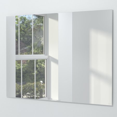 Calypso 1200 Landscape Plain Mirror - Bathroom Mirrors