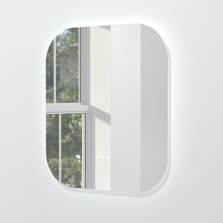 Marbella LED Mirror 600 x 700mm - Plain Edge - Bathroom Mirrors