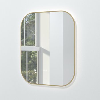 Marbella LED Mirror 600 x 700mm - Gold