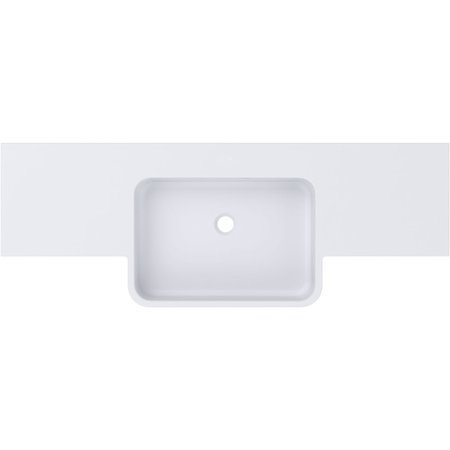 Fontana 1244 Semi-Recessed Cast Wing Basin Central Bowl - Basins