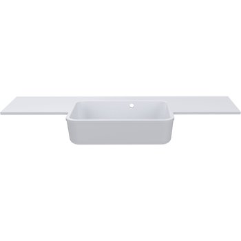 Fontana 1244 Semi-Recessed Cast Wing Basin Central Bowl