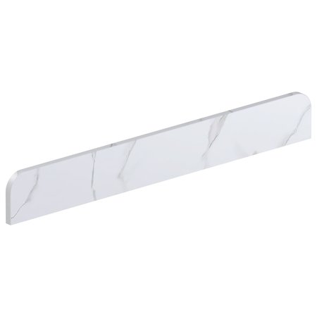 Calypstone Upstand 603 x 80 x 12 mm Cirrus White - Chelworth