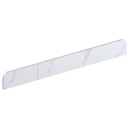 Calypstone Upstand 758 x 80 x 12 mm Cirrus White - Chelworth