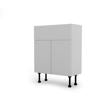 600mm Drawerline Unit - One Drawer/Two Door - Brecon