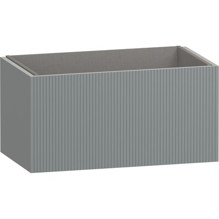 Minori 800 Wall Hung Vanity Unit - Aegean Blue - Minori