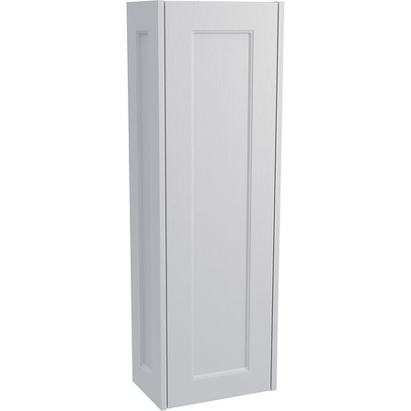 Chelworth Tall Wall Unit - Contour White Aspen - Chelworth