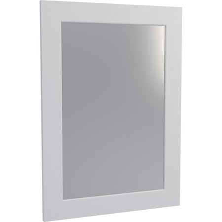 Chelworth Framed Mirror - Contour White Aspen - Chelworth