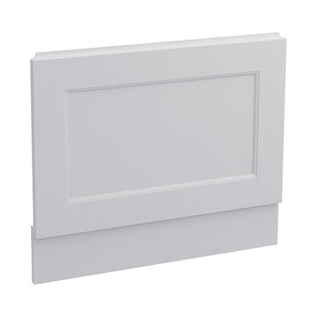 Chelworth 700mm Bath End Panel - Contour White Aspen - Chelworth