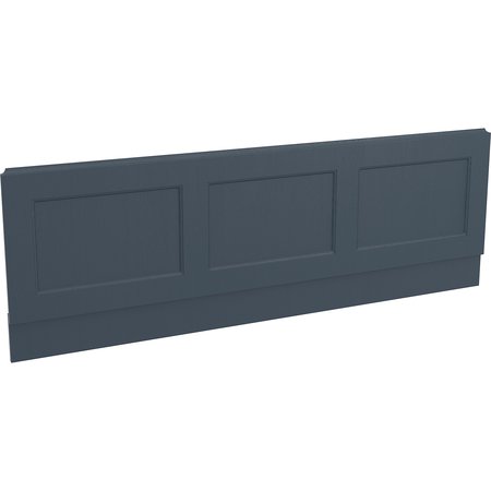 Chelworth 1700mm Bath Side Panel - Contour Blue Ash - Chelworth