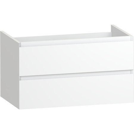 Brenta 800 WH Vanity Unit - Pearly White - Brenta