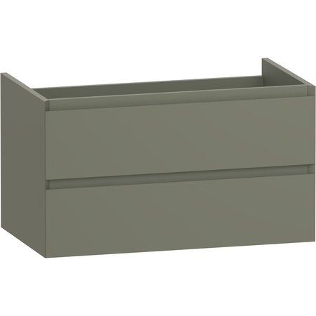 Brenta 800 WH Vanity Unit - Warm Sage - Brenta
