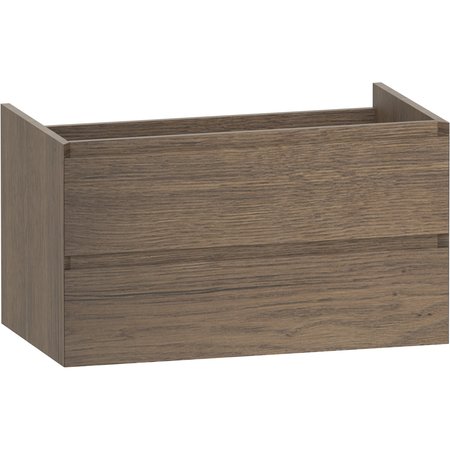 Brenta 800 WH Vanity Unit - Sienna Oak - Brenta