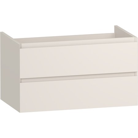 Brenta 800 WH Vanity Unit - Portland Stone - Brenta