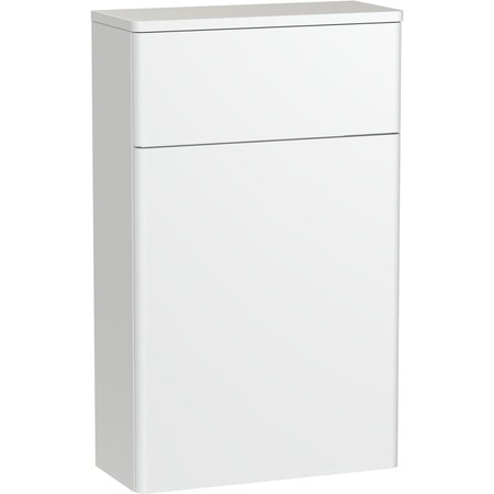 Quadra WC Unit - Pearly White - Brenta