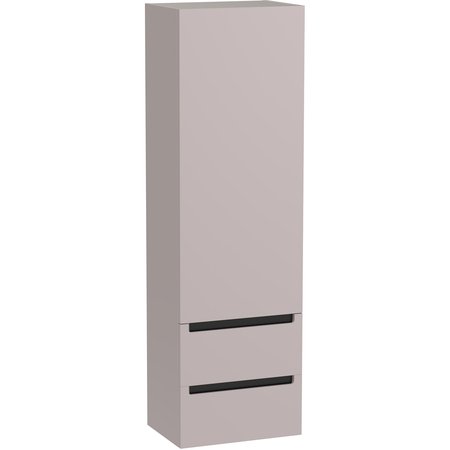 Diamante 450 Tall Wall Unit - Satin Weave - Diamante