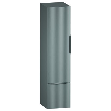 Tesima Tall Wall Unit and Drawer Fluted - Fir Green - Tesima