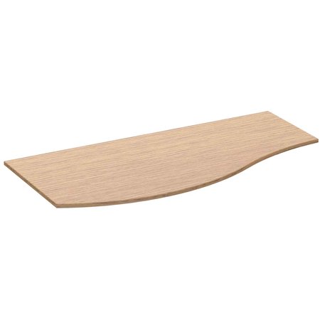 Levanto Worktop 1040mm Left Hand Basin - Tortona Oak - Levanto