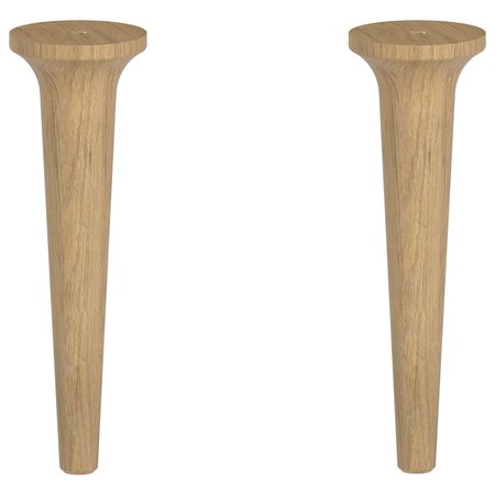 Petra Decorative Legs 290mm - Tortona Oak - Petra