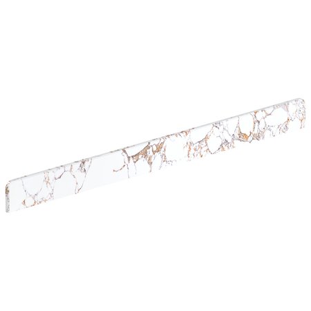 Solid Surface Upstand 971 x 80 x 12mm Gold Calacatta - Charlbury