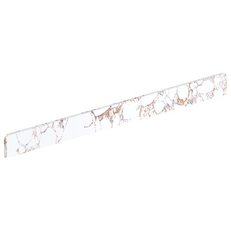 Solid Surface Upstand 974 x 80 x 12mm Gold Calacatta - Petra