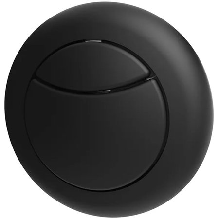 Dio Round Push Button - Black - Cisterns