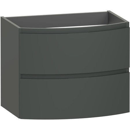 Levanto 700 Wall Hung Vanity Unit - Fir Green - Levanto