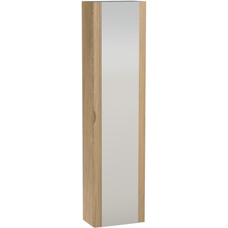 Eleni Wall Unit Mirrored Tortona Oak - Ultimo