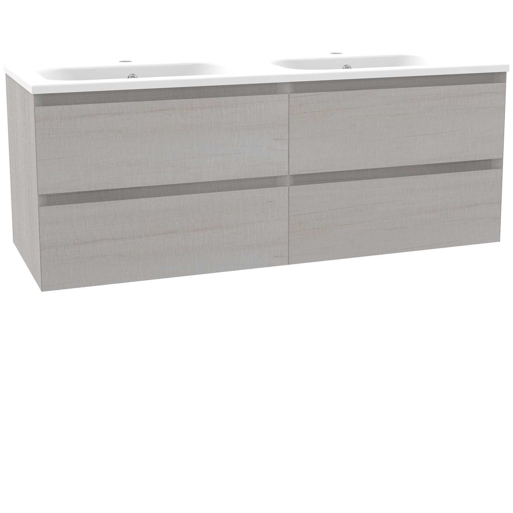 Brenta Brenta Wall Unit Misty Gloss Calypso Bathroom Furniture